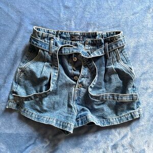 Abercrombie & Fitch Paperbag Jean Shorts